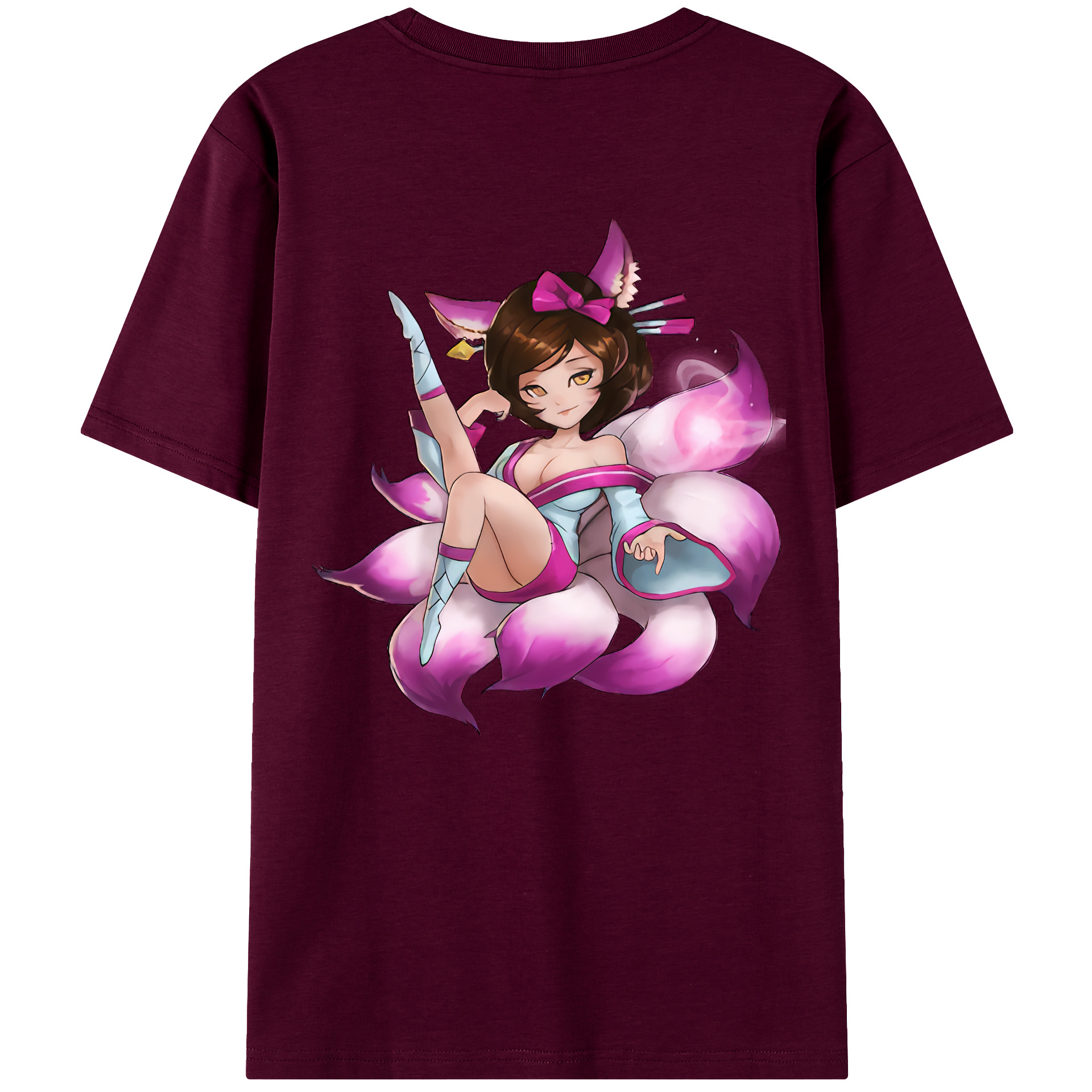 リーグ・オブ・レジェンド League of Legends LOL レディース半袖Tシャツ(バックプリント)